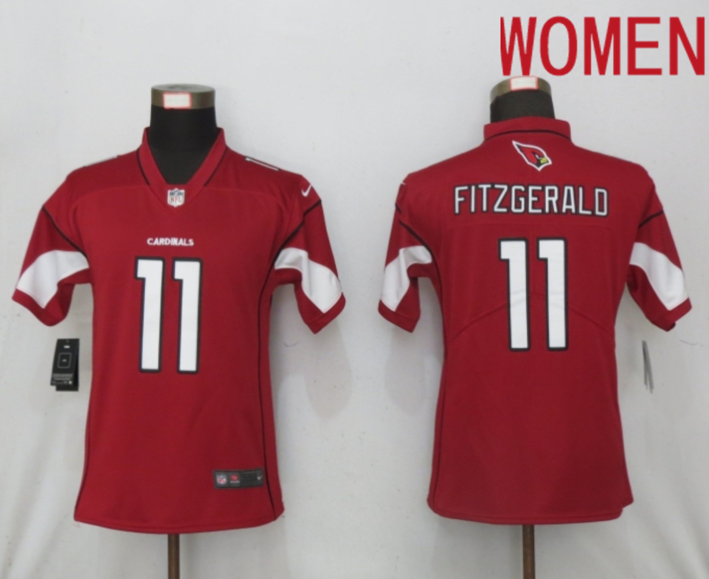 Women Arizona Cardinals #11 Fitzgerald Red 2020 Vapor Untouchable Elite Playe Nike NFL Jerseys->dallas cowboys->NFL Jersey